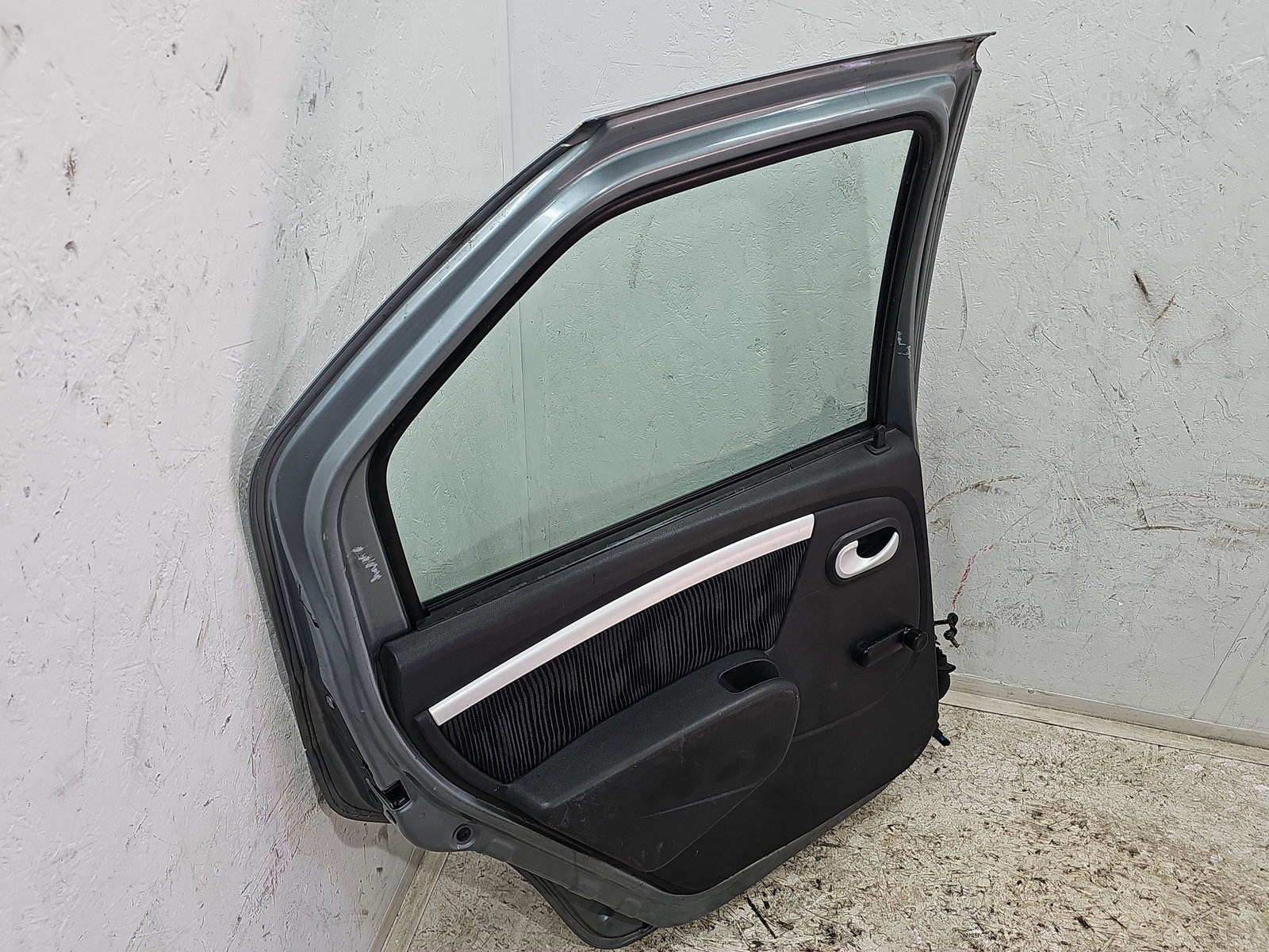 Usa stanga spate Dacia Logan (LS) [Fabr 2004-2012] ALBASTRU - imagine 9