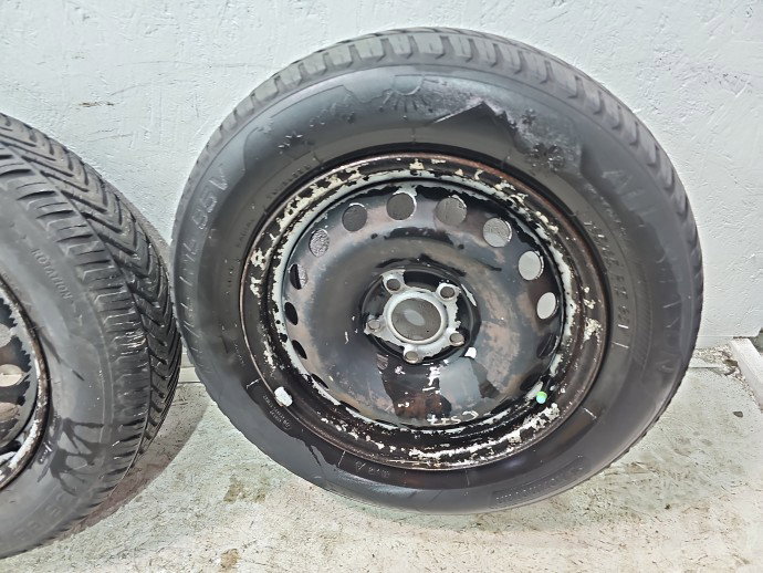Set jante cu anvelope Renault Kangoo 2 [Fabr 2008-prezent] LCV OEM