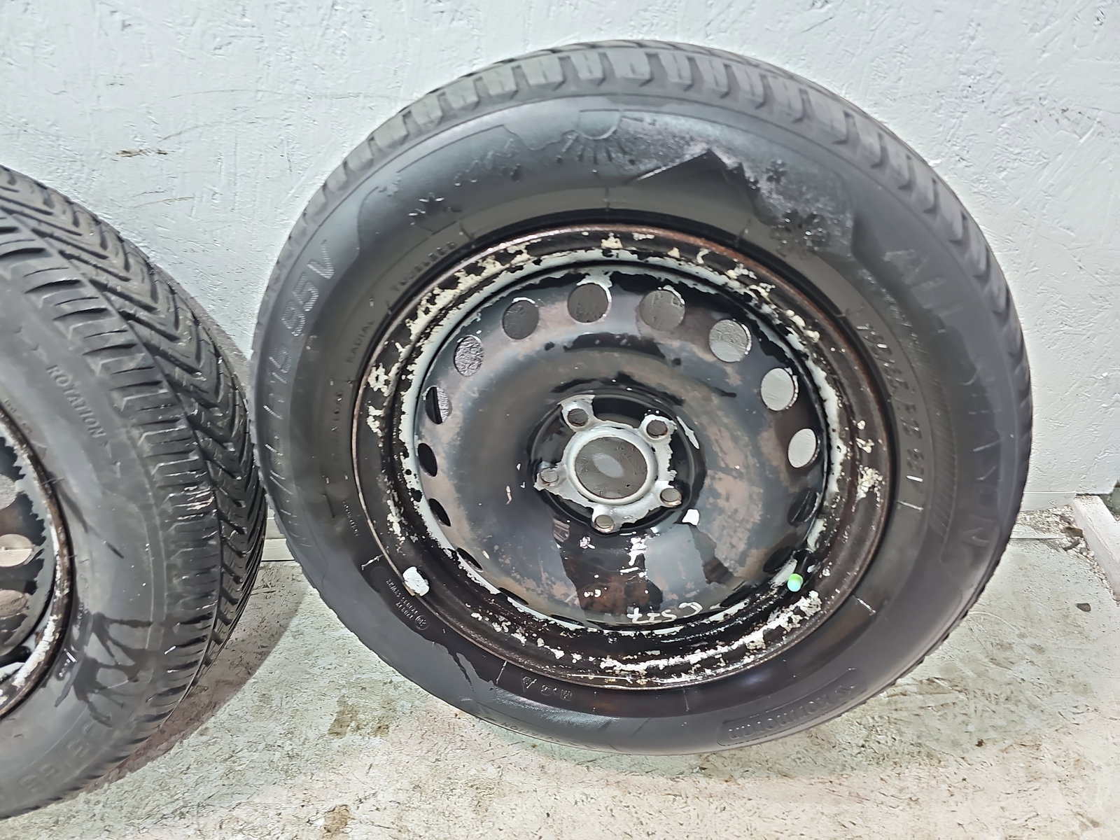 Set jante cu anvelope Renault Kangoo 2 [Fabr 2008-prezent] LCV OEM - imagine 4
