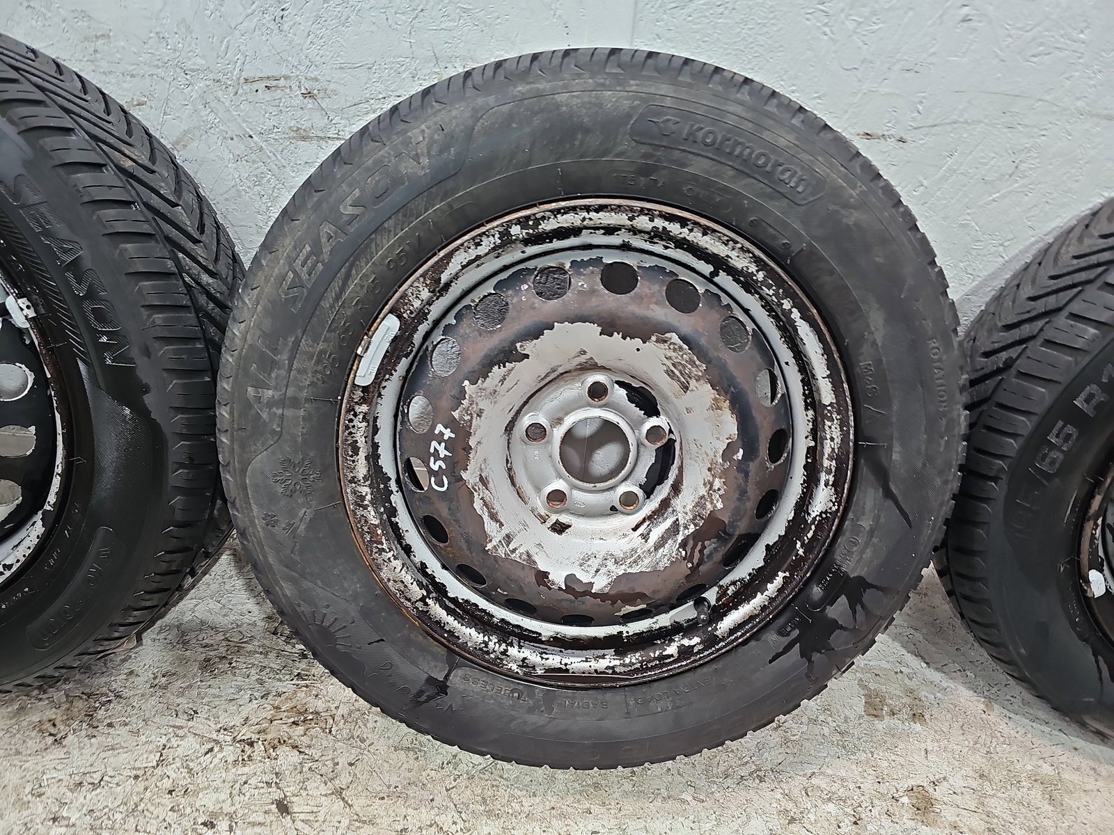 Set jante cu anvelope Renault Kangoo 2 [Fabr 2008-prezent] LCV OEM - imagine 5
