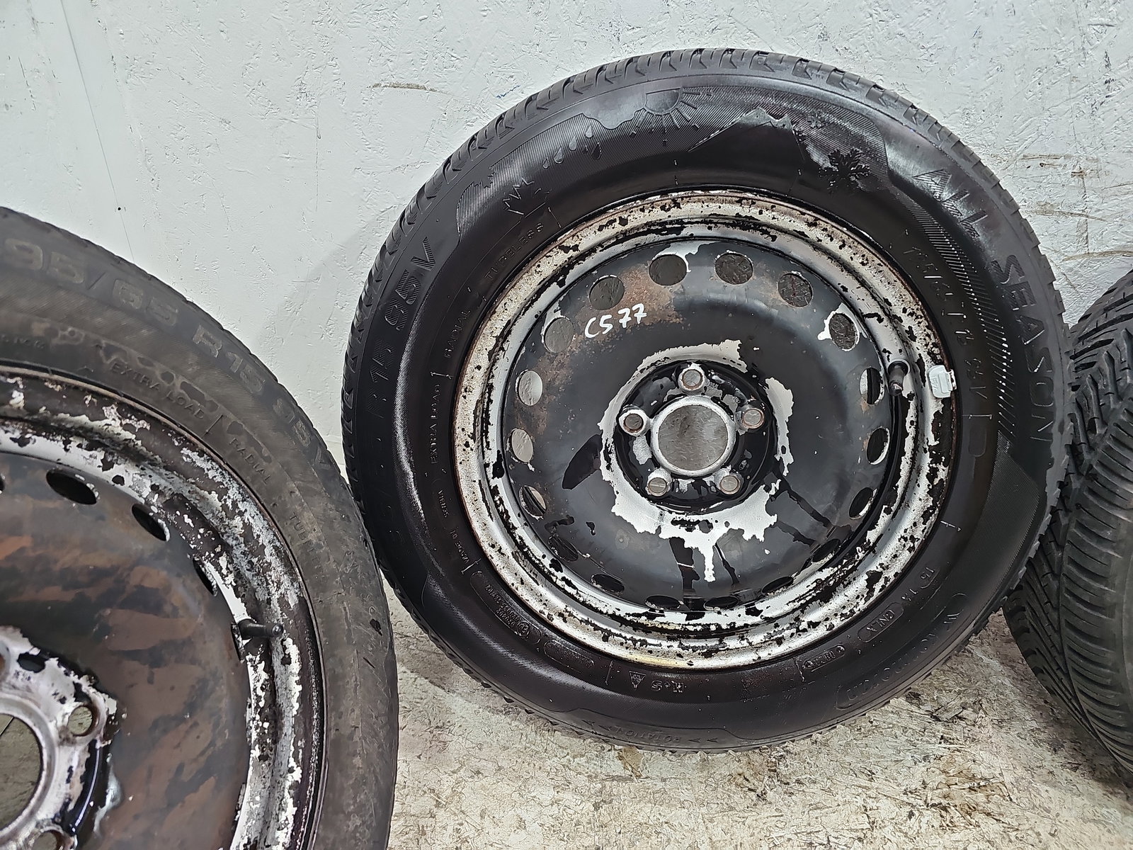 Set jante cu anvelope Renault Kangoo 2 [Fabr 2008-prezent] LCV OEM - imagine 6