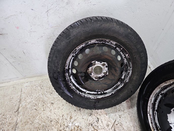 Set jante cu anvelope Renault Kangoo 2 [Fabr 2008-prezent] LCV OEM