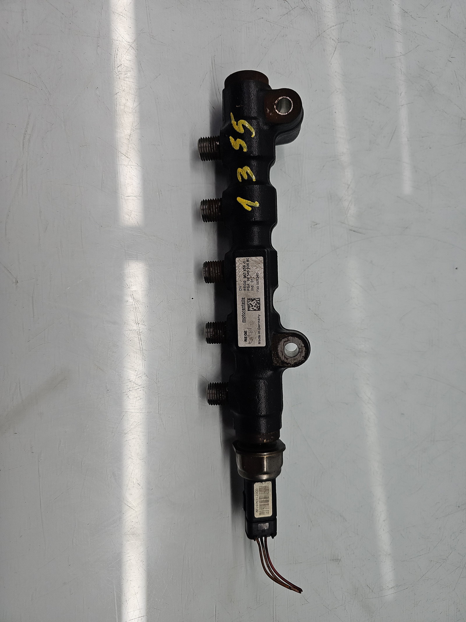 Rampa injectoare PEUGEOT 207 SW [Fabr 2007-2013] 9654592680 1.6 HDI 9HZ 80KW / 109CP