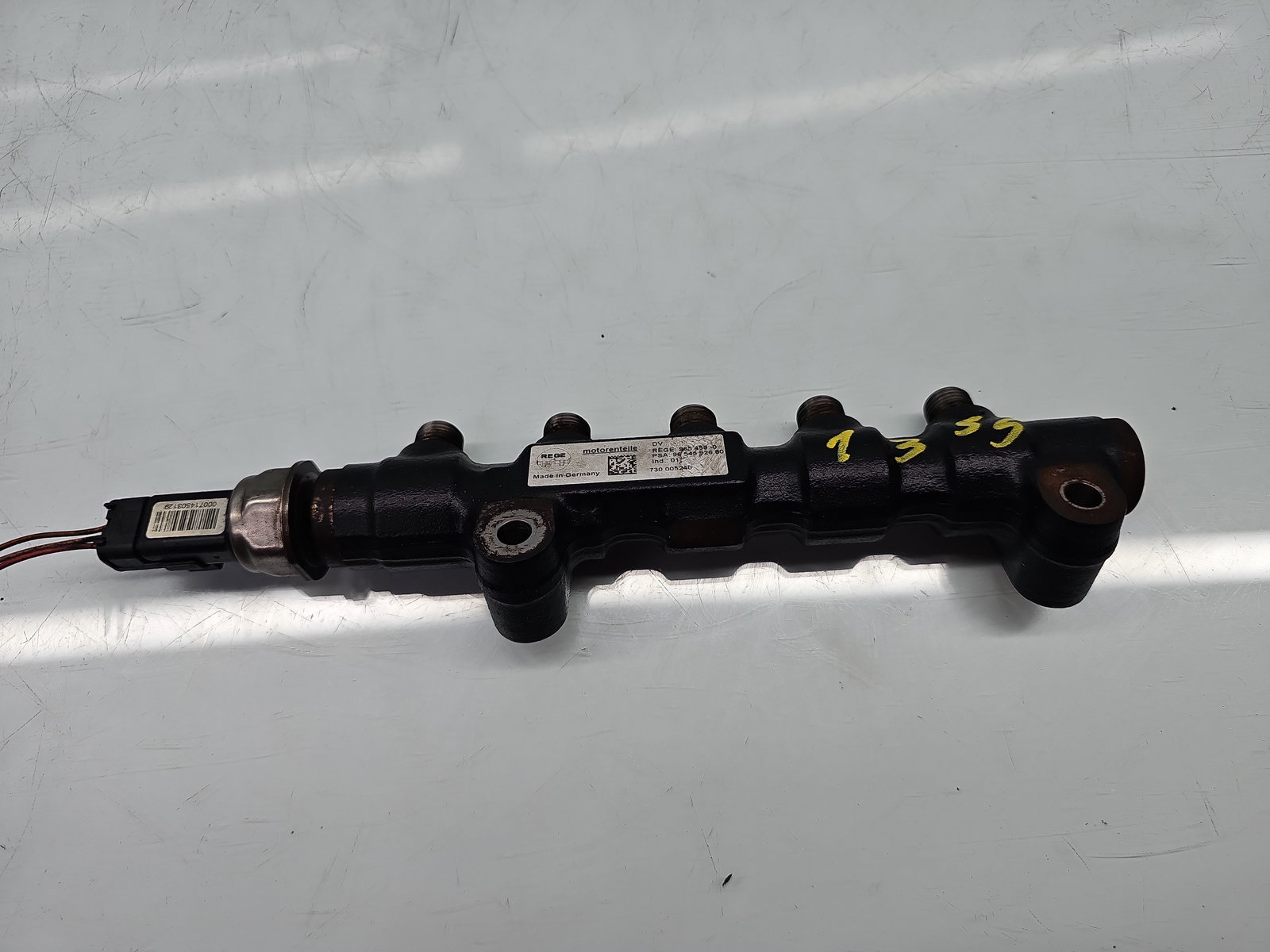 Rampa injectoare PEUGEOT 207 SW [Fabr 2007-2013] 9654592680 1.6 HDI 9HZ 80KW / 109CP - imagine 2