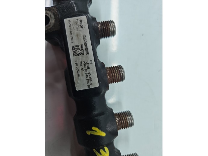 Rampa injectoare PEUGEOT 207 SW [Fabr 2007-2013] 9654592680 1.6 HDI 9HZ 80KW / 109CP