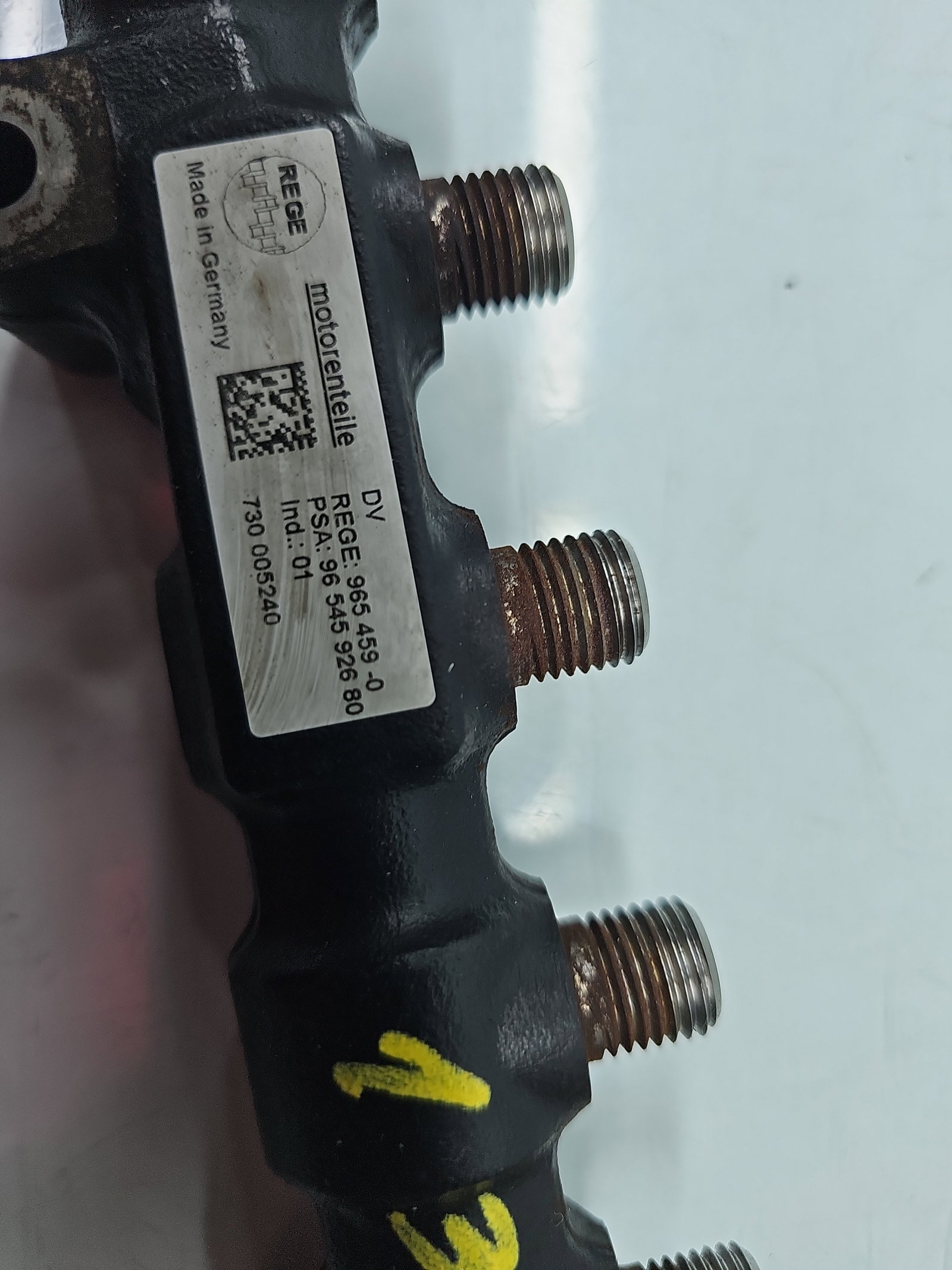 Rampa injectoare PEUGEOT 207 SW [Fabr 2007-2013] 9654592680 1.6 HDI 9HZ 80KW / 109CP - imagine 4