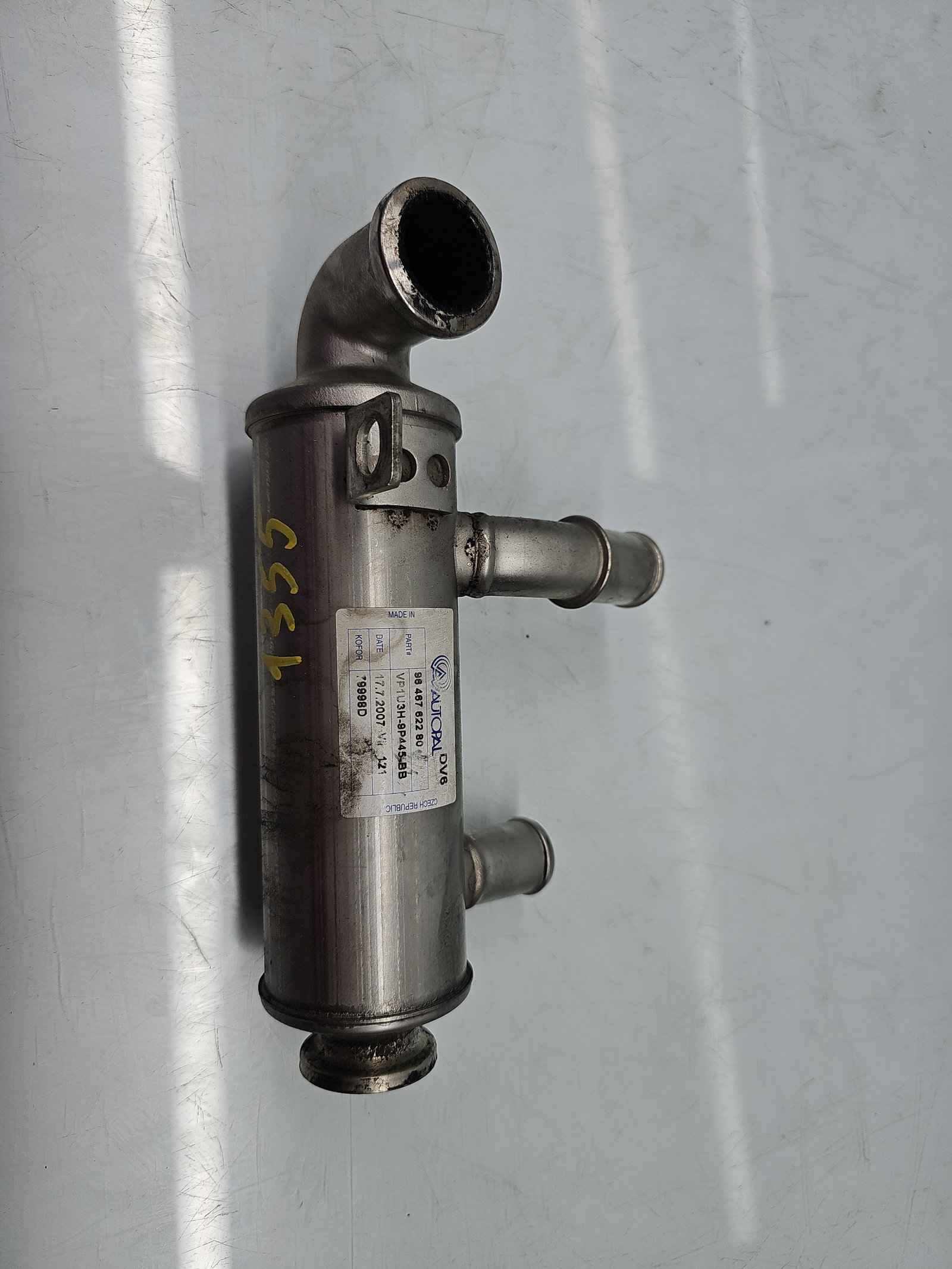 Racitor gaze PEUGEOT 207 SW [Fabr 2007-2013] 9646762280 1.6 HDI 9HZ 80KW / 109CP