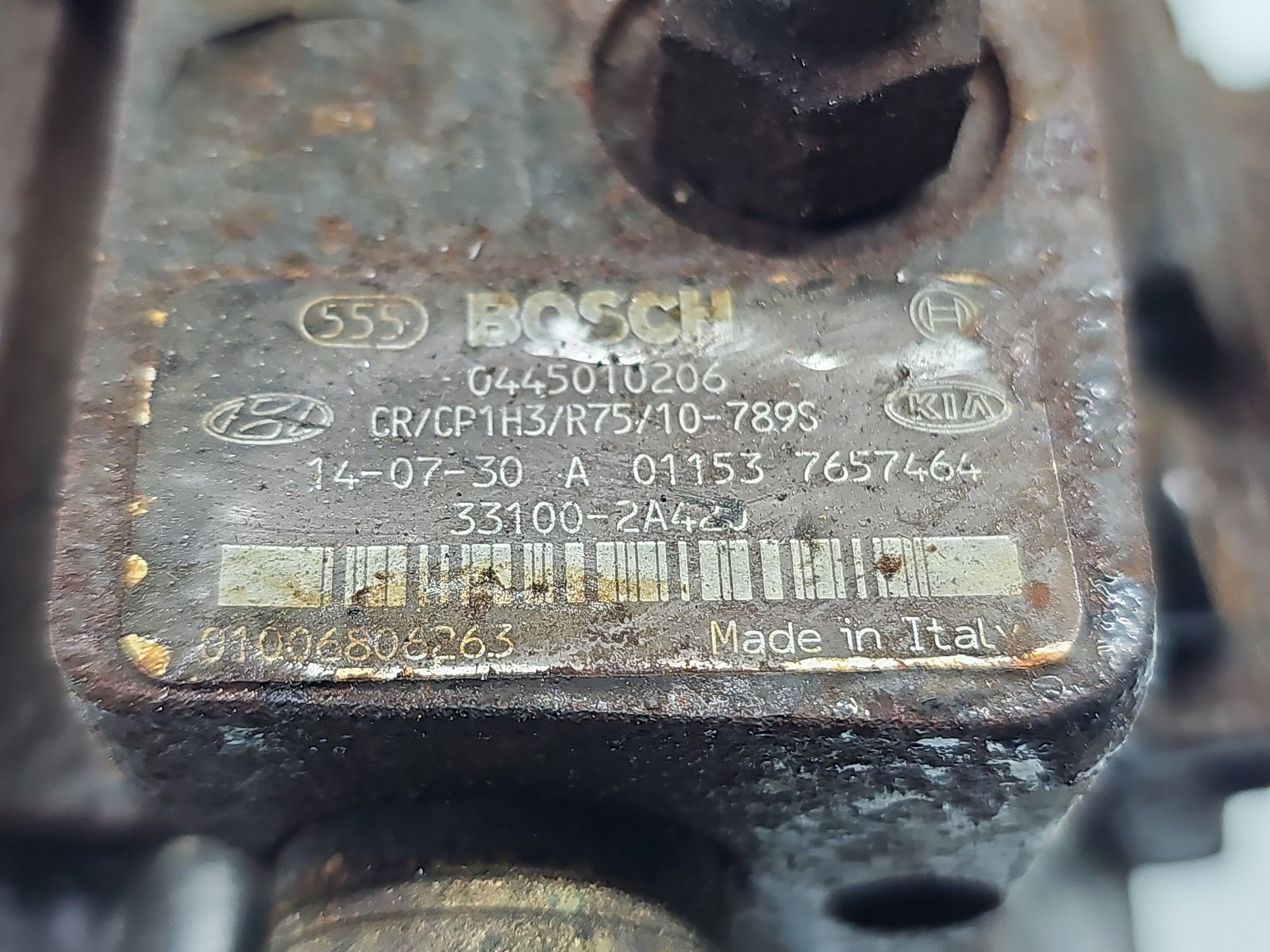 Pompa inalta presiune Hyundai ix35 (LM) [Fabr 2010-2017] 0445010206, 33100-2A420 1.7 CRDI D4FD 100KW / 136CP - imagine 2