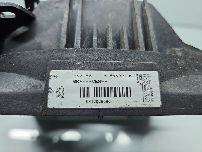 Electroventilator PEUGEOT 208 [Fabr 2012-prezent] 9812028580 1.4 HDI DV4C 50KW / 68CP