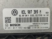 Calculator motor ECU Volkswagen Transporter 5 (7HB, 7HJ) [Fabr 2004-2013] 03L907309M 2.0 TDI CAAA 62KW / 85CP