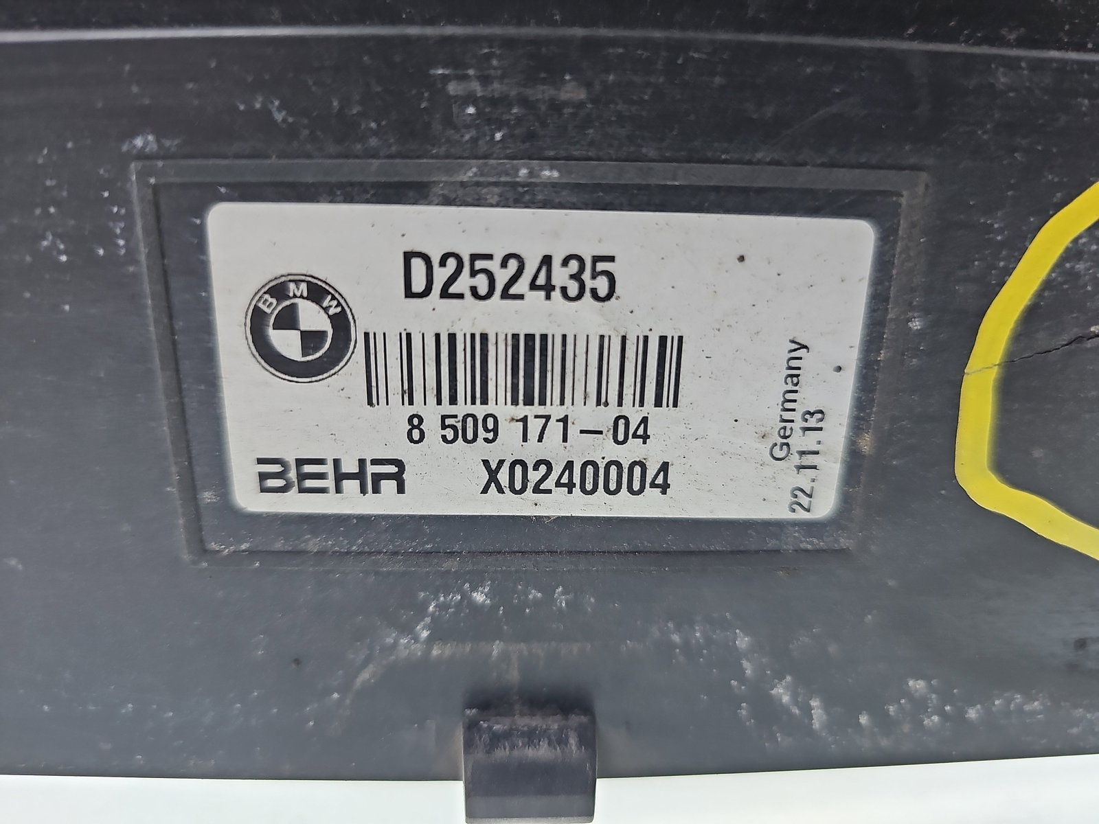 Suport radiator Bmw 5 GT (F07) [Fabr 2011-2016] Hatchback 8509171-04 - imagine 8