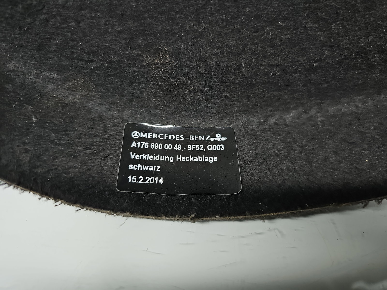 Polita portbagaj Mercedes Clasa A (W176) [Fabr 2012-2018] A1766900049 - imagine 7