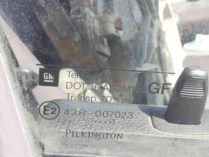 Geam usa dreapta fata OEM Opel Astra G [Fabr 1998-2004] 1.8