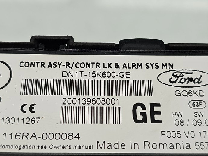 Modul confort Ford B-Max [Fabr 2012-prezent] DN1T-15K600-GE