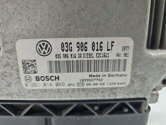 Calculator motor ECU Volkswagen Caddy 3 (2KA, 2KH) [Fabr 2004-2009] 03G906016LF 2.0 TDI BST 51KW / 70CP