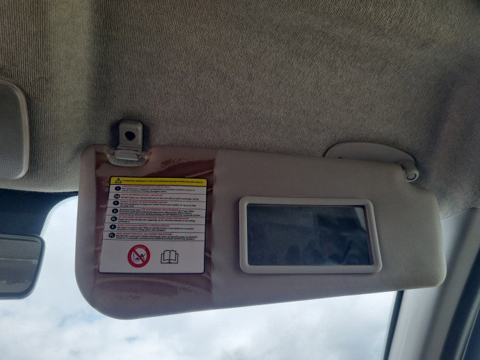 Parasolar dreapta Fiat Punto (199) [Fabr 2010-2018] OEM