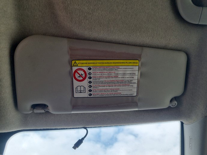 Parasolar dreapta Fiat Punto (199) [Fabr 2010-2018] OEM
