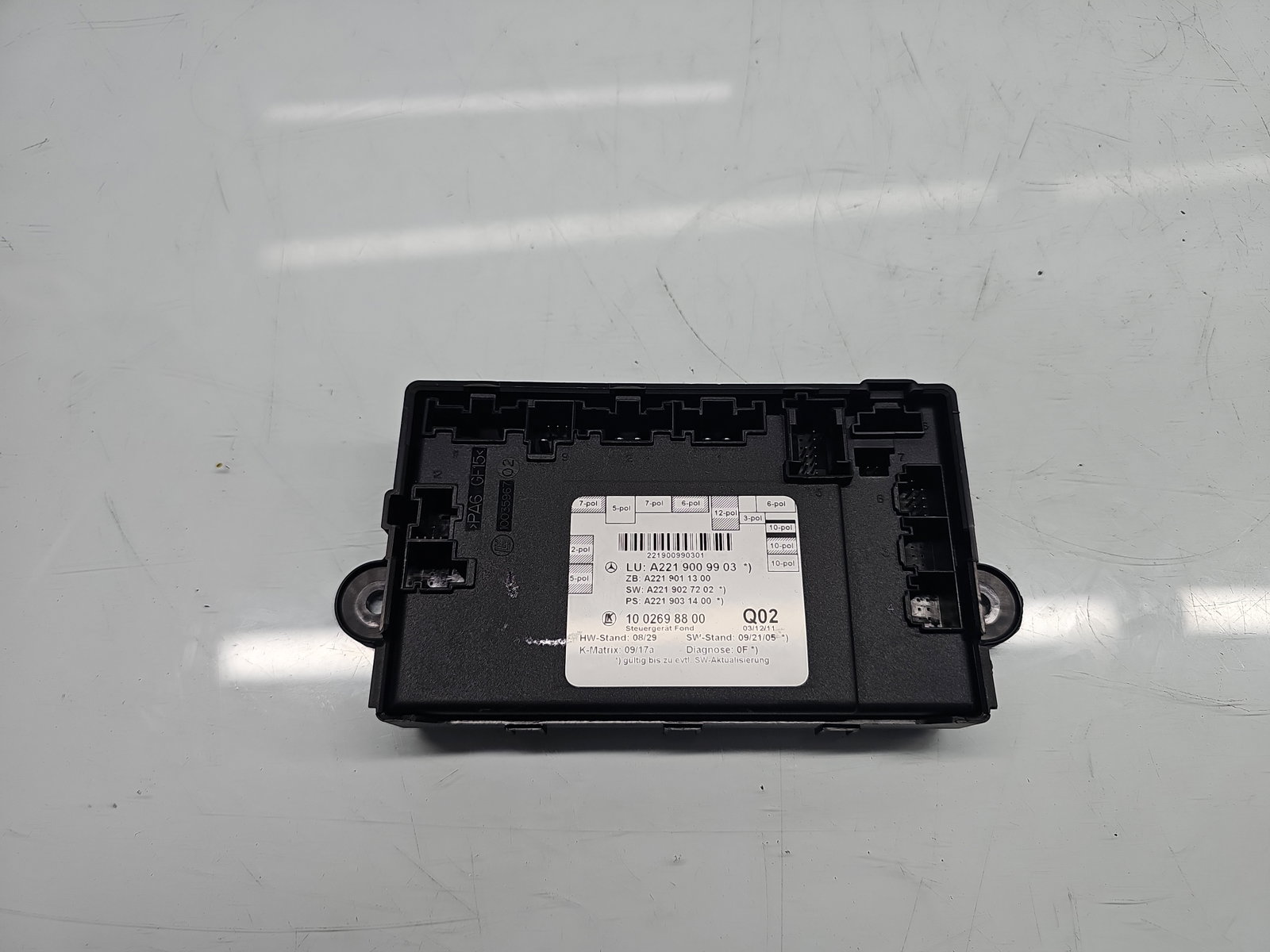 Modul confort Mercedes Clasa S (W221) [Fabr 2005-2013] A2219009903