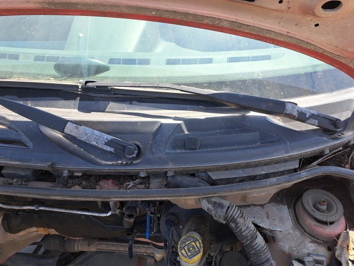 Motoras stergator parbriz Fiat Panda (169) [Fabr 2003-2012] OEM