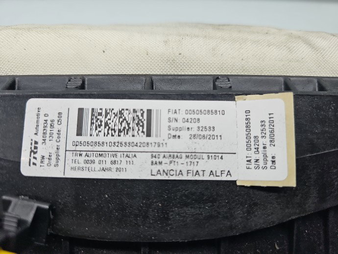 Airbag pasager Alfa Romeo Giulietta (940) [Fabr 2010-2016] 00505085810
