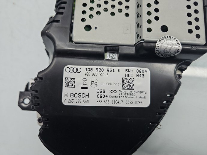 Ceas bord AUDI A6 (4G2, C7) [Fabr 2012-2017] 4G8920951E