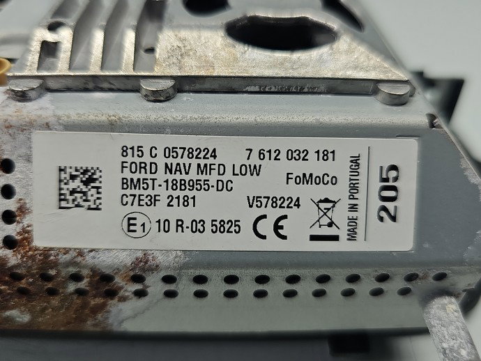 Display bord Ford C-Max 2 [Fabr 2010-2015] BM5T-18B955-DC