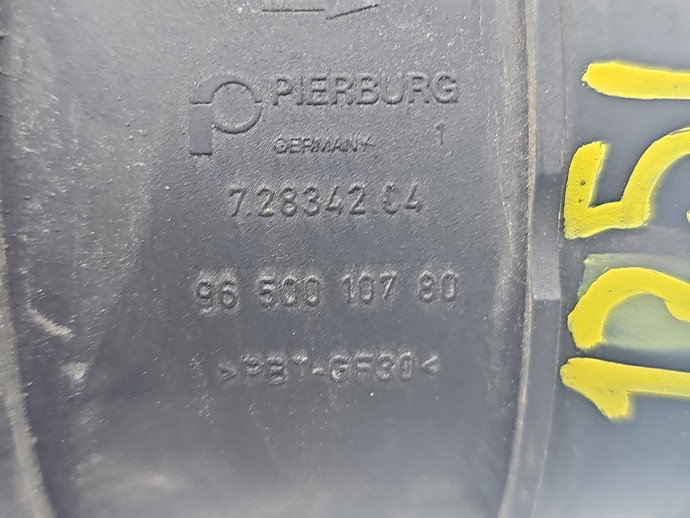 Debitmetru aer PEUGEOT 307 [Fabr 2000-2008] 9650010780 1.6 TDCI G8DA 80KW / 110CP