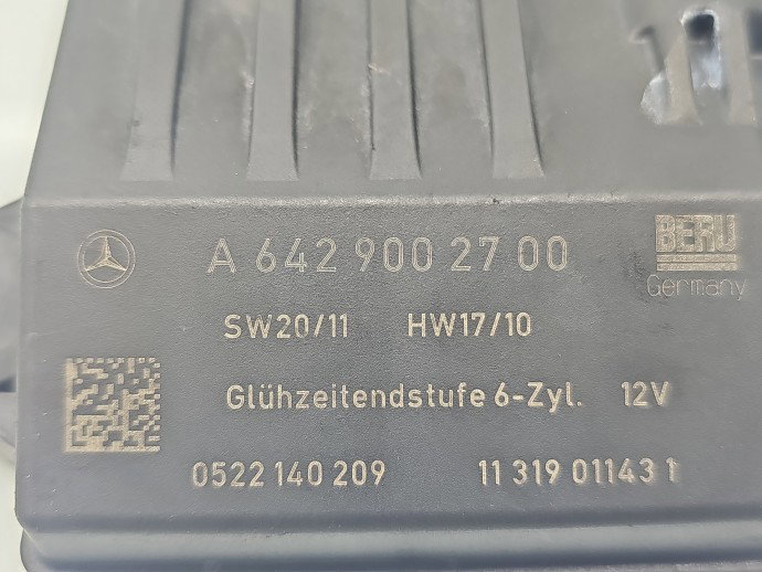 Releu bujii Mercedes Clasa S (W221) [Fabr 2005-2013] A6429002700