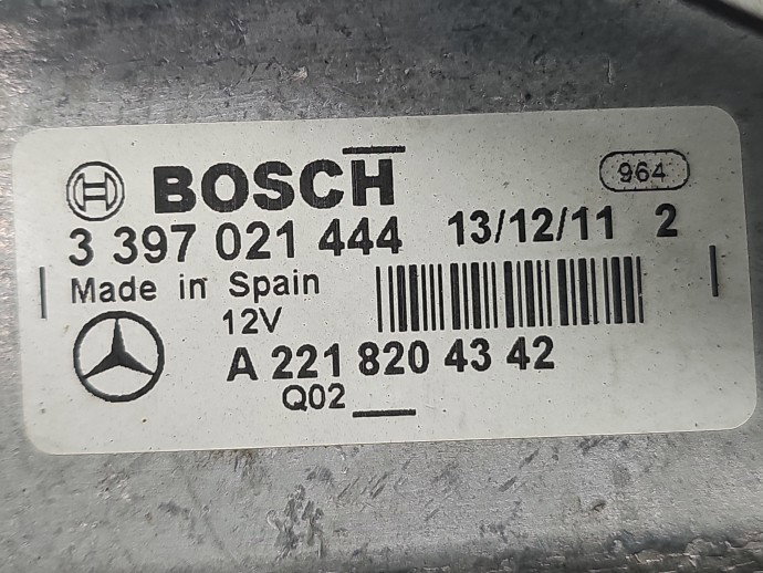Ansamblu stergator dreapta Mercedes Clasa S (W221) [Fabr 2005-2013] A2218204342