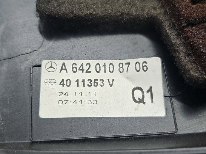 Capac motor Mercedes Clasa S (W221) [Fabr 2005-2013] A6420108706 3.0 CDI 642862 190KW / 258CP
