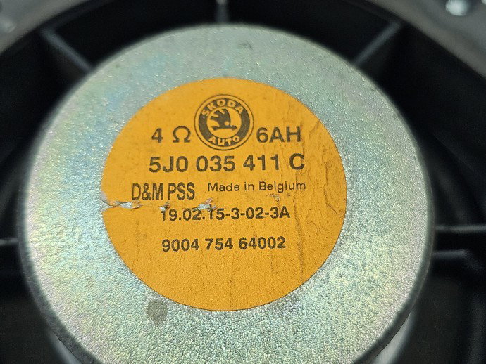 Boxa stanga fata Skoda Roomster Praktik (5J) [Fabr 2006-2015] 5J0035411J