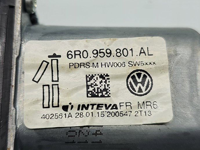 Motoras geam stanga fata Skoda Roomster Praktik (5J) [Fabr 2006-2015] Monovolum  6R0959801AL