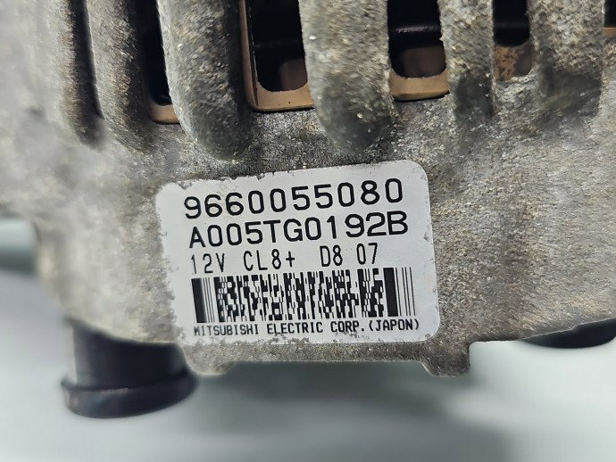 Alternator Citroen C2 (JM) [ Fabr 2003-2009] 9660055080 1.4 Benz KFV 54KW / 74CP