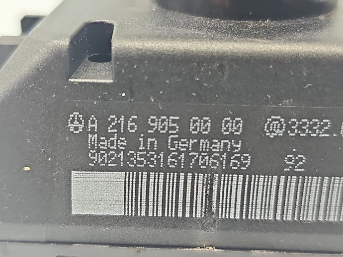 Contact cu cheie Mercedes Clasa S (W221) [Fabr 2005-2013] A2169050000 3.0 CDI 642862190KW / 258CP