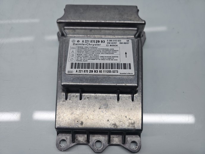 Calculator airbag Mercedes Clasa S (W221) [Fabr 2005-2013] A2218702993 3.0 CDI 642862 190KW / 258CP