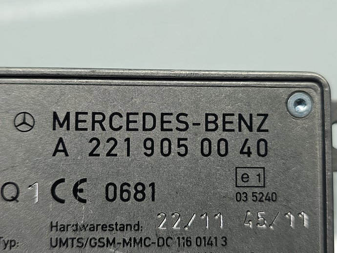 Modul confort Mercedes Clasa S (W221) [Fabr 2005-2013] A2219050040