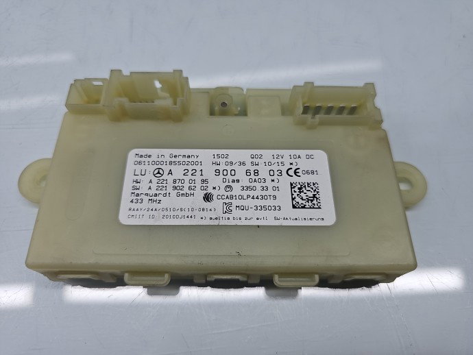 Modul confort Mercedes Clasa S (W221) [Fabr 2005-2013] A2219006803