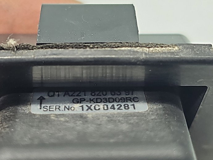 Camera marsalier Mercedes Clasa S (W221) [Fabr 2005-2013] A2218206397