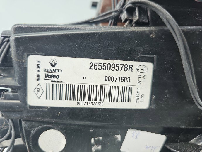 Stop aripa dreapta Renault Megane 4 [Fabr 2015-prezent] Hatchback 265509578R
