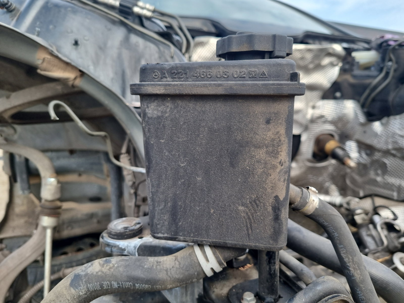 Vas ulei servodirectie Mercedes Clasa S (W221) [Fabr 2005-2013] Berlina A2214660302