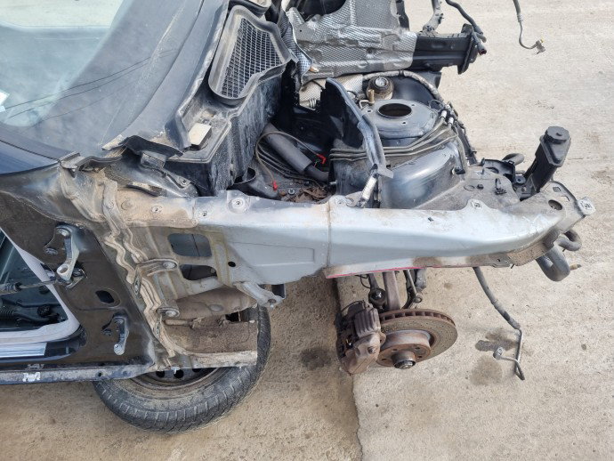 Semi aripa dreapta Mercedes Clasa S (W221) [Fabr 2005-2013] Berlina  197 Negru obsidian