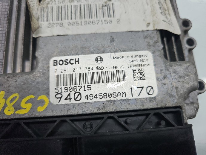 Calculator motor ECU Alfa Romeo Giulietta (940) [Fabr 2010-2016] 51906715 2.0 JTDM 125KW / 170CP