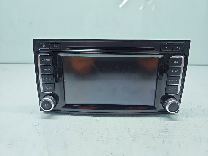 Radio CD cu navigatie Volkswagen Touareg (7LA, 7L6) [Fabr 2003-2010] 7L6035680A