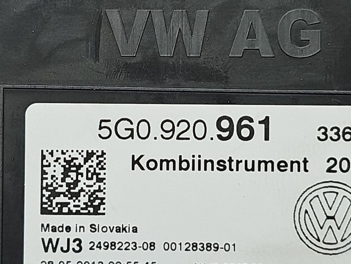 Ceas bord Volkswagen Golf 7 (5G) [Fabr 2014-prezent] 5G0920961