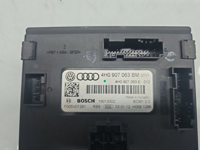Modul confort AUDI A6 (4G2, C7) [Fabr 2012-2017] 4H0907063BM