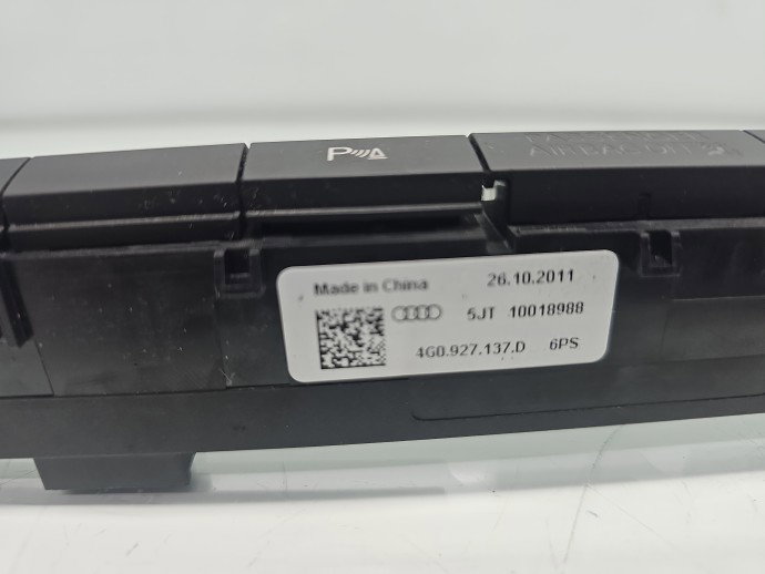 Butoane comenzi consola centrala AUDI A6 (4G2, C7) [Fabr 2012-2017] 4G0927137D