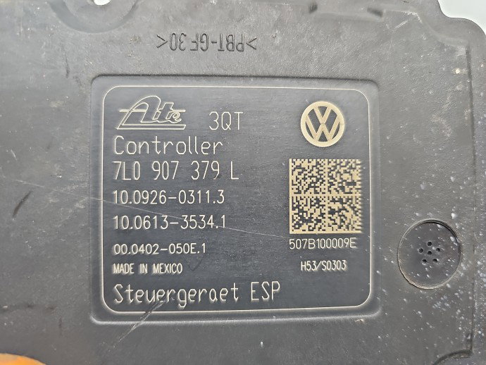 Pompa ABS Volkswagen Touareg (7LA, 7L6) [Fabr 2003-2010] 7L0907379L, 7L0614517A 3.0 TDI BKS 165KW / 224CP
