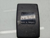 Capsa centura stanga fata Volkswagen Touareg (7LA, 7L6) [Fabr 2003-2010] 7L6857778B