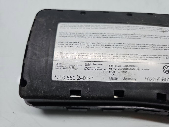 Airbag lateral dreapta Volkswagen Touareg (7LA, 7L6) [Fabr 2003-2010] 7L0880240K