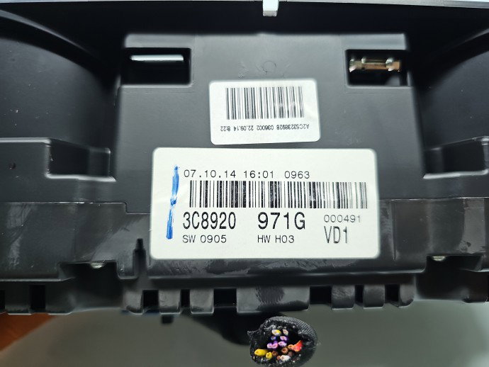 Ceas bord Volkswagen Passat CC (358) [Fabr 2012-2016] 3C8920971G